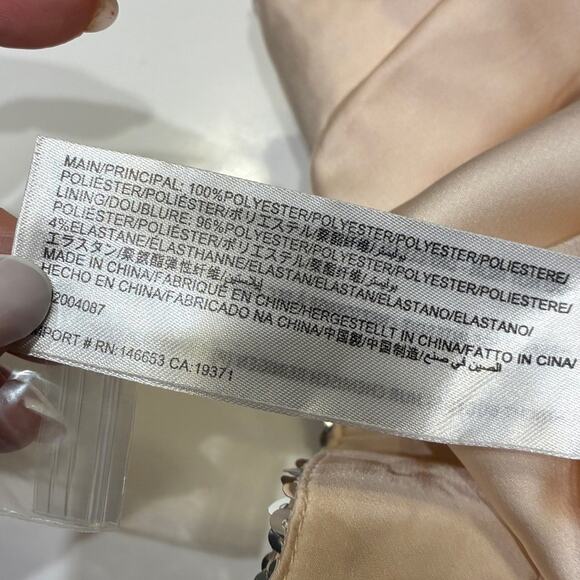 NWT Keepsake the Label Landslide Sequin Mini Dress Sz 6 - Picture 7 of 11